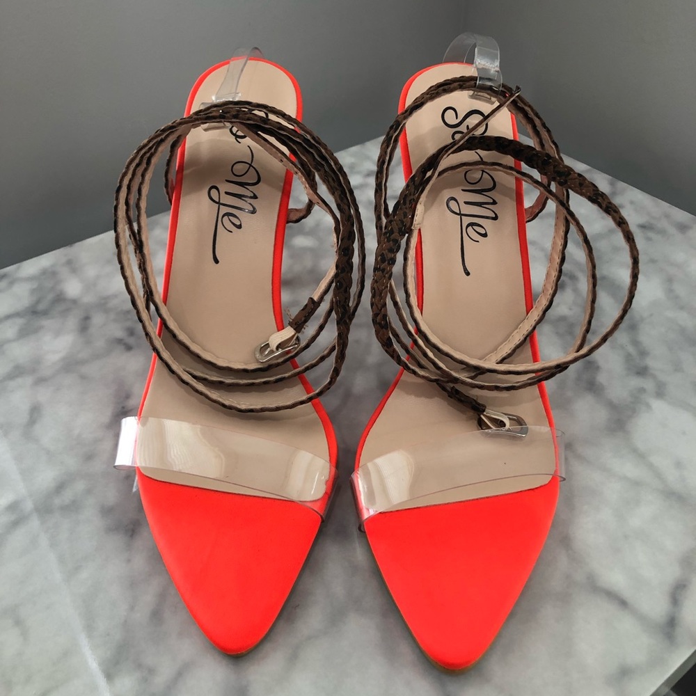 Fashion Nova Did It For Love Heeled Sandals